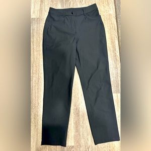 Lululemon City Sleek 5 Pocket black pant size 6